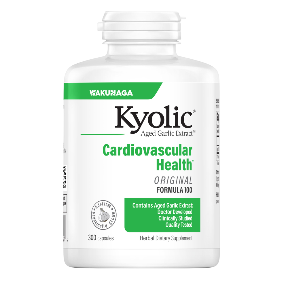 Wakunaga - Kyolic Aged Garlic Extract Cardiovascular Formula 100 300 capsules