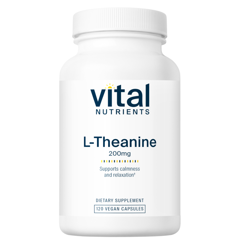 Vital Nutrients - L-Theanine 200mg 120 capsules