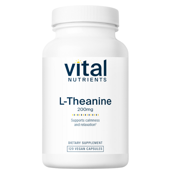 Vital Nutrients - L-Theanine 200mg 120 capsules