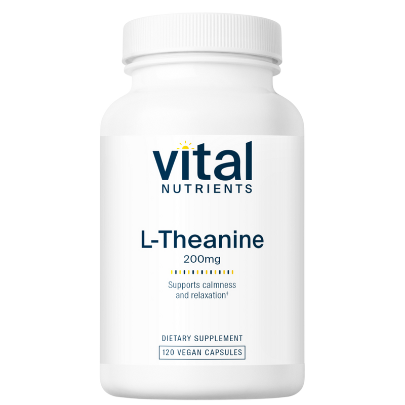 Vital Nutrients - L-Theanine 200mg 120 capsules
