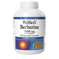 Natural Factors - WellBetX® Berberine 1000 mg