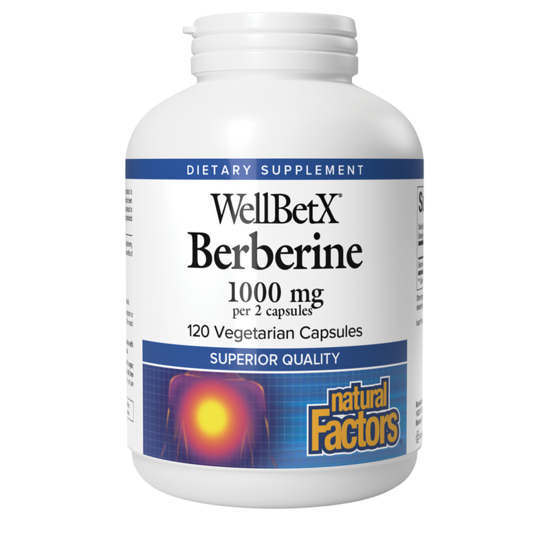 Natural Factors - WellBetX® Berberine 1000 mg