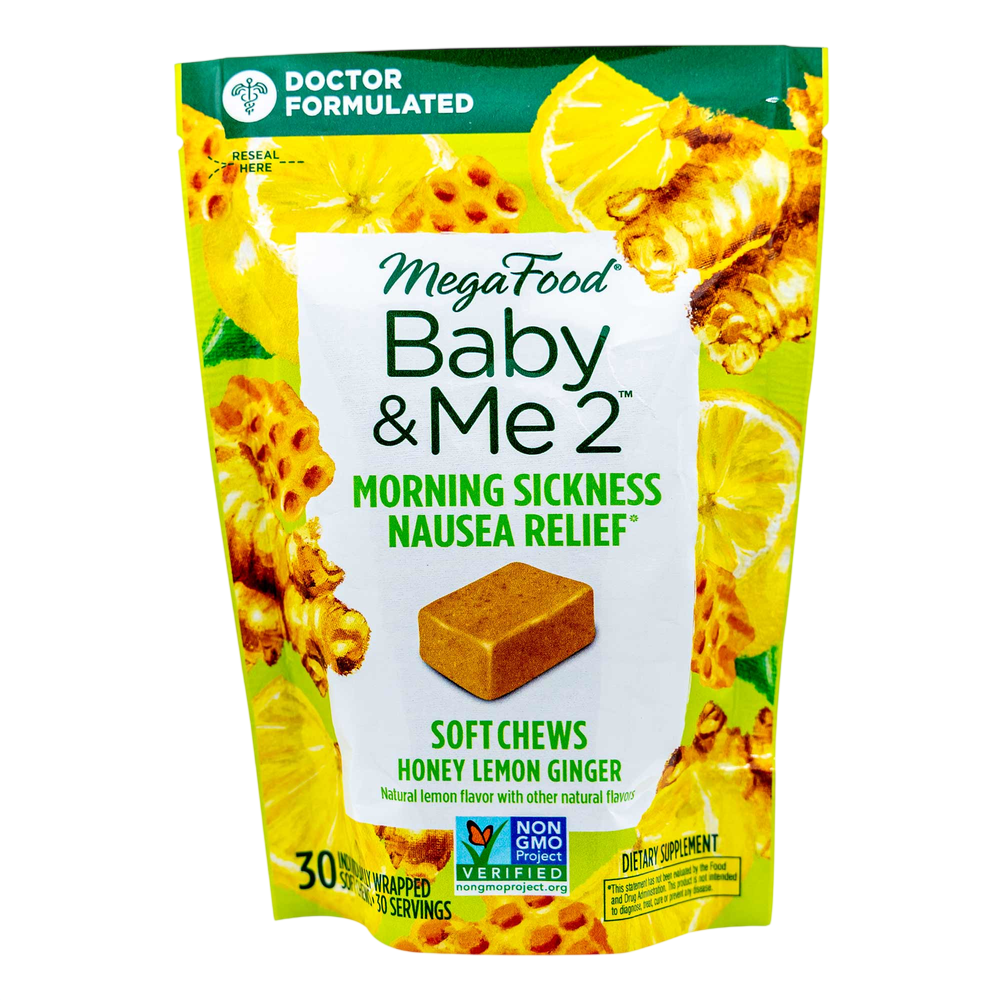 MegaFood - Baby & Me 2™ Morning Sickness Nausea Relief* Soft Chews