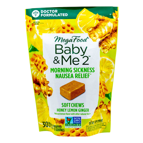 MegaFood - Baby & Me 2™ Morning Sickness Nausea Relief* Soft Chews
