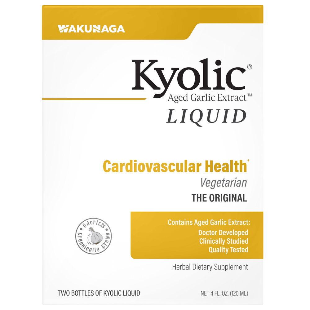 Wakunaga - Liquid Aged Garlic Extract Plain No caps Formula 100 120 Milliliters