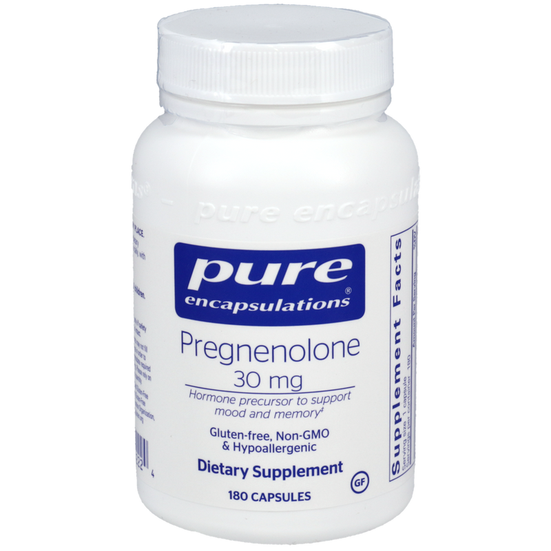 Pure Encapsulations - Pregnenolone 30mg 180 capsules