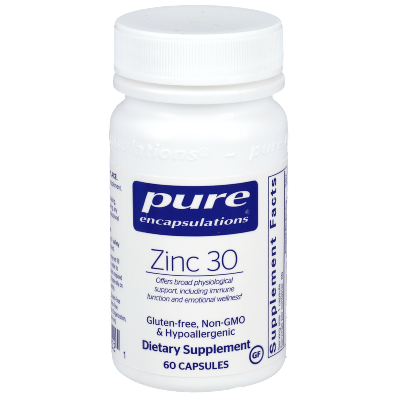 Pure Encapsulations - Zinc 30 60 capsules
