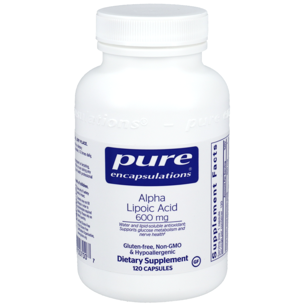 Pure Encapsulations - Alpha Lipoic Acid 600mg 120 capsules