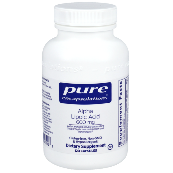 Pure Encapsulations - Alpha Lipoic Acid 600mg 120 capsules