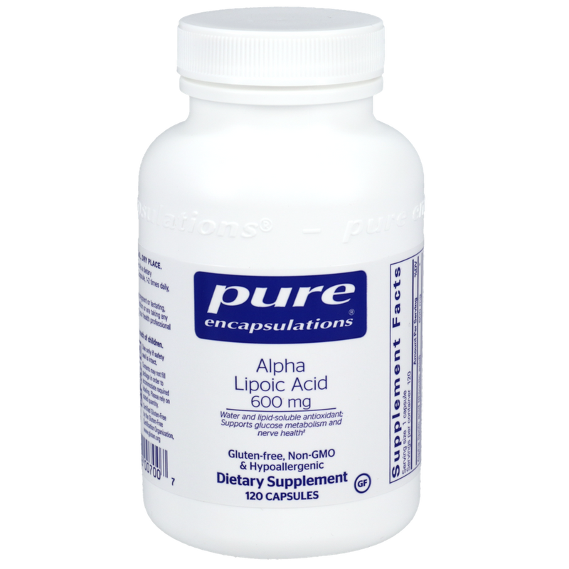 Pure Encapsulations - Alpha Lipoic Acid 600mg 120 capsules