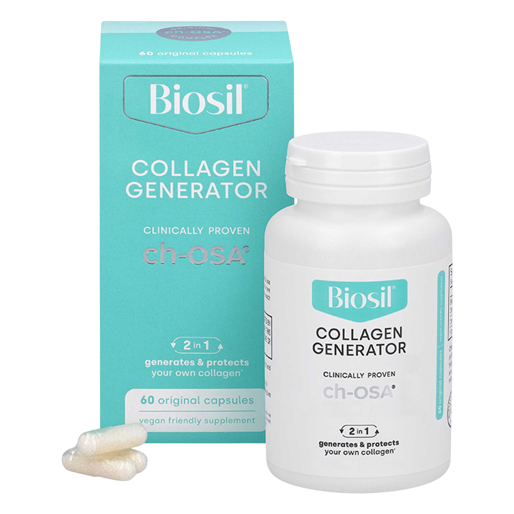 Biosil® Advanced Collagen Generator, Original Capsules 60 capsules front