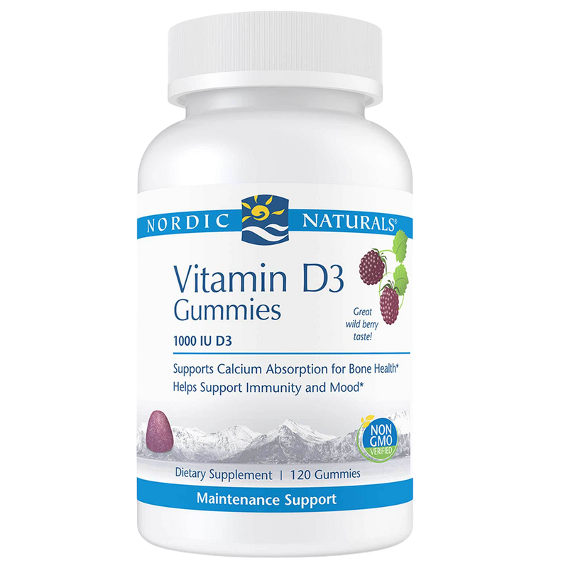 Nordic Naturals - Vitamin D3 Gummies 120 gummies