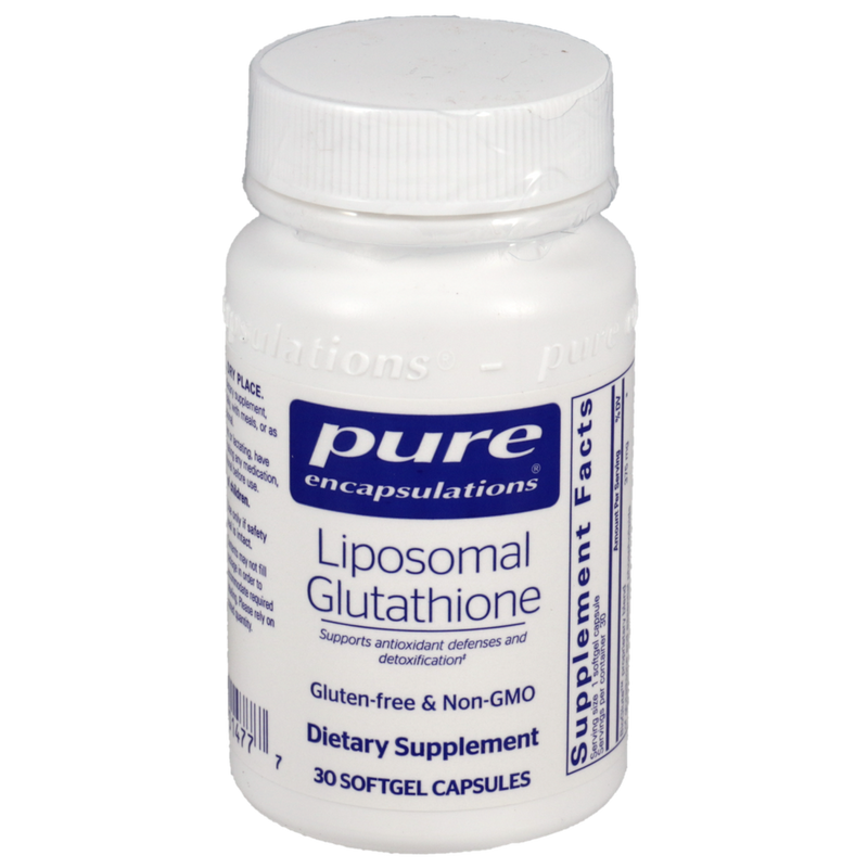 Pure Encapsulations - Liposomal Glutathione 30 Softgel Capsules