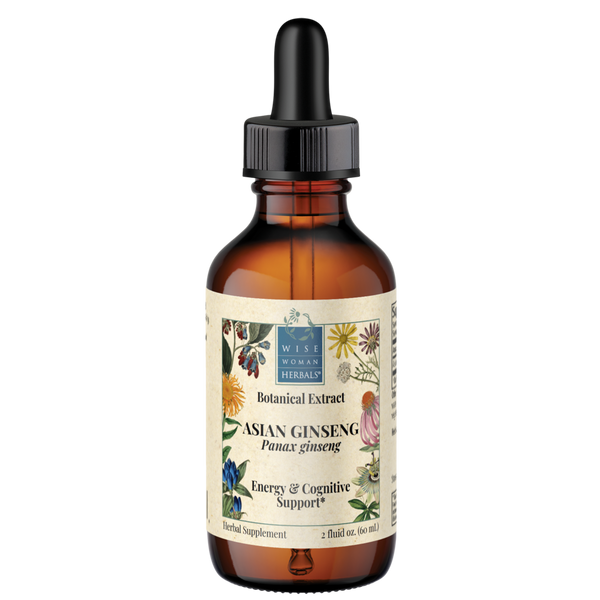 Wise Woman Herbals - Panax ginseng - asian ginseng