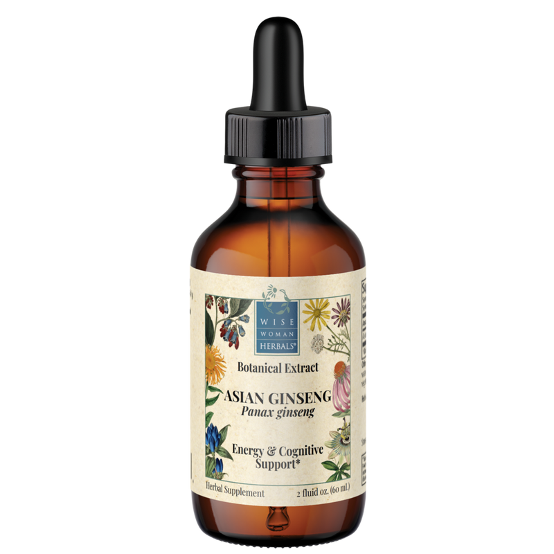 Wise Woman Herbals - Panax ginseng - asian ginseng