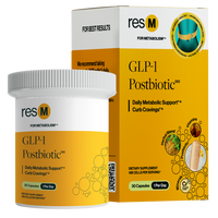 Resbiotic Nutrition - PRO resM GLP-1 Support Postbiotic 2-Pack of 30 Capsules