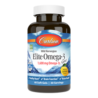 Carlson Labs - Elite Omega 3 Gems 60 Softgels