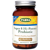 Flora - Super 8 Probiotic 60 capsules