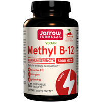 Jarrow Formulas - Methyl B-12 5000mcg Cherry
