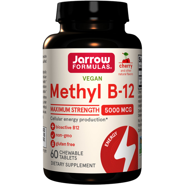 Jarrow Formulas - Methyl B-12 5000mcg Cherry