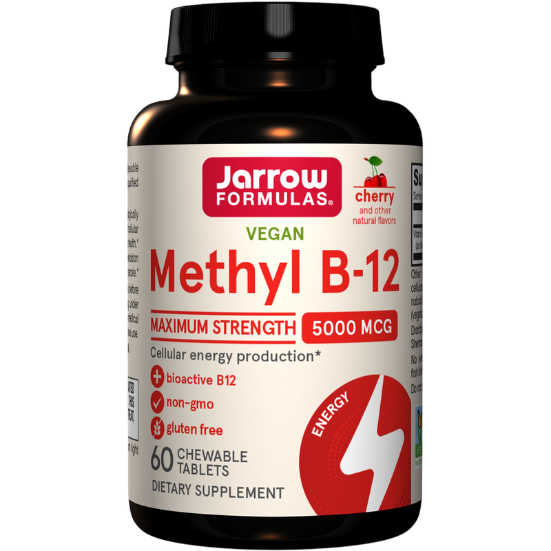 Jarrow Formulas - Methyl B-12 5000mcg Cherry