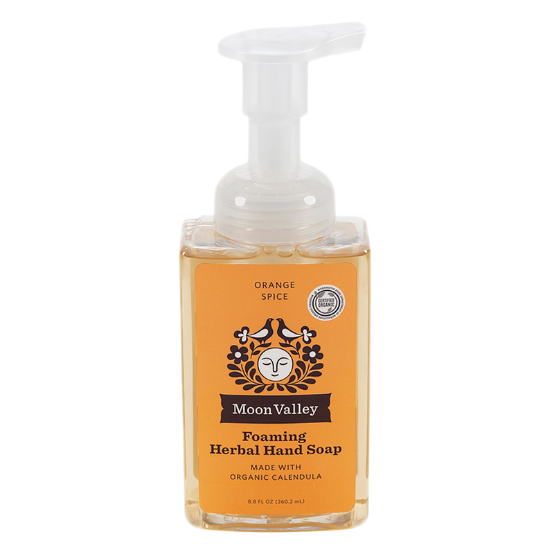 Moon Valley Organics - Orange Spice Herbal Hand Soap 8.8 Ounces