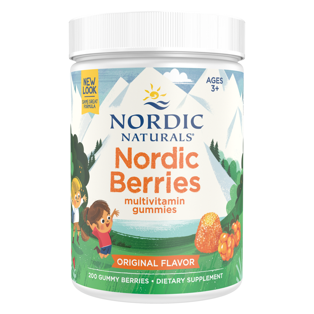 Nordic Naturals - Nordic Berries Multivitamin Gummies 200 Gummies