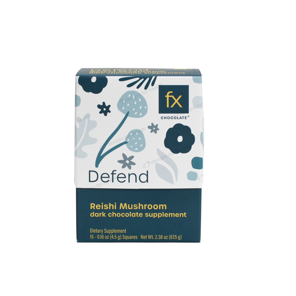 Fx Chocolate - FX Defend, Reishi Mushroom Dark Chocolate Supplement