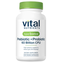 Vital Nutrients - Hyperbiotics Prebiotic + Probiotic 60 Billion CFU 60 capsules