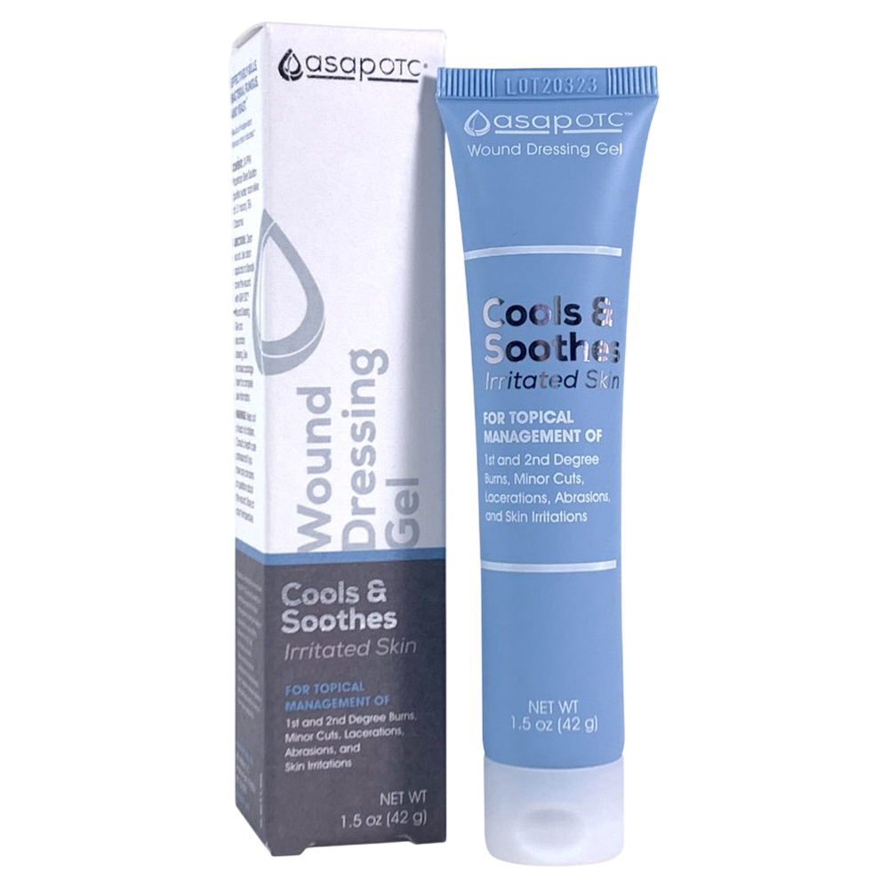 American BioTech Labs ASAP OTC Wound Dressing Gel 1.5 Ounces front