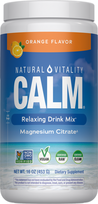 Natural Vitality - Natural Calm Orange 453 Grams