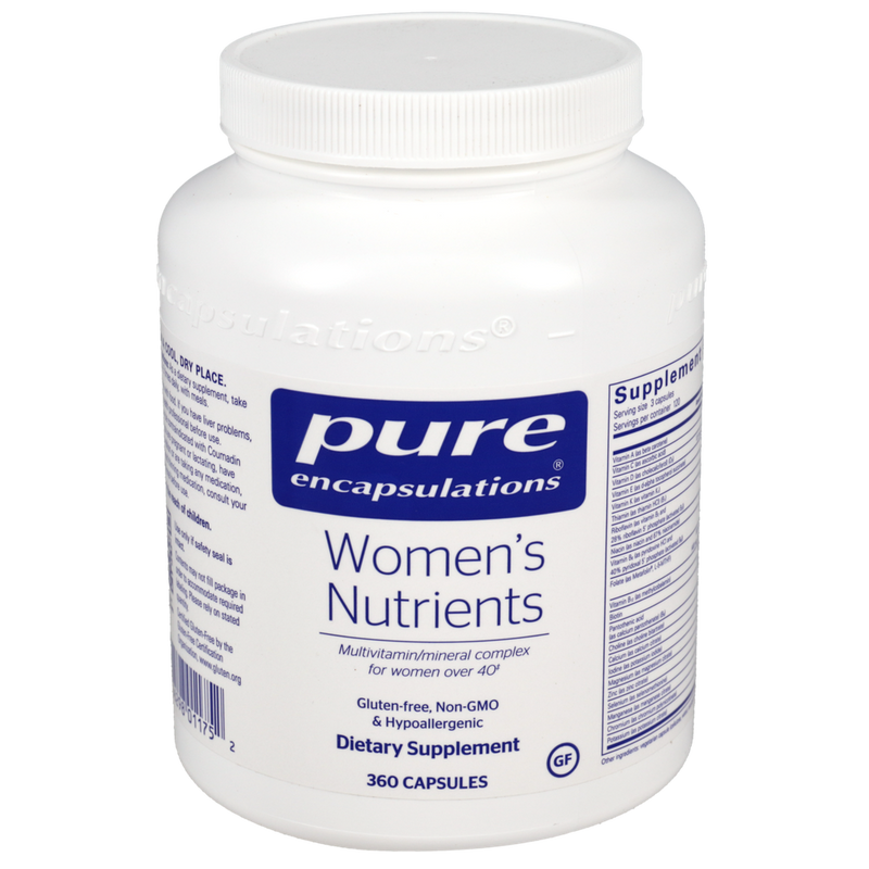Pure Encapsulations - Women's Nutrients 40+ 360 capsules