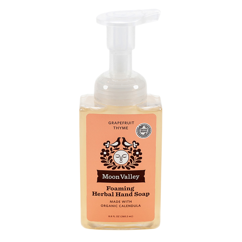 Moon Valley Organics - Grapefruit Thyme Herbal Hand Soap 8.8 Ounces