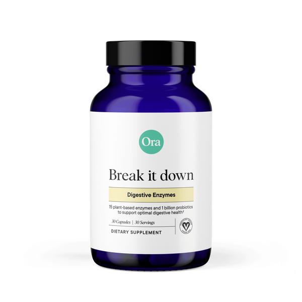 Ora Organic - Break It Down: Digestive Enzymes Capsules