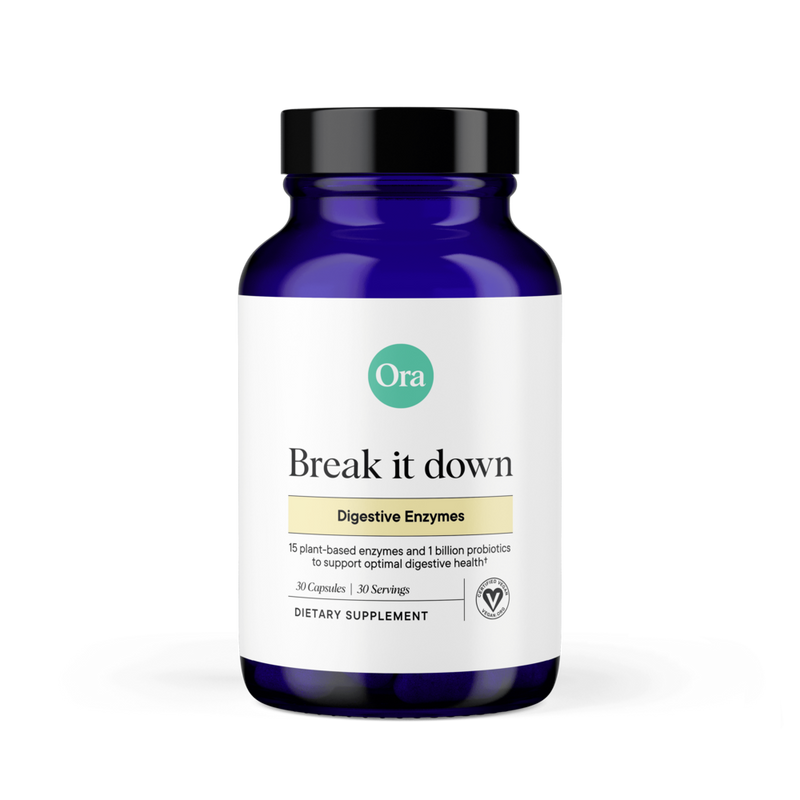 Ora Organic - Break It Down: Digestive Enzymes Capsules