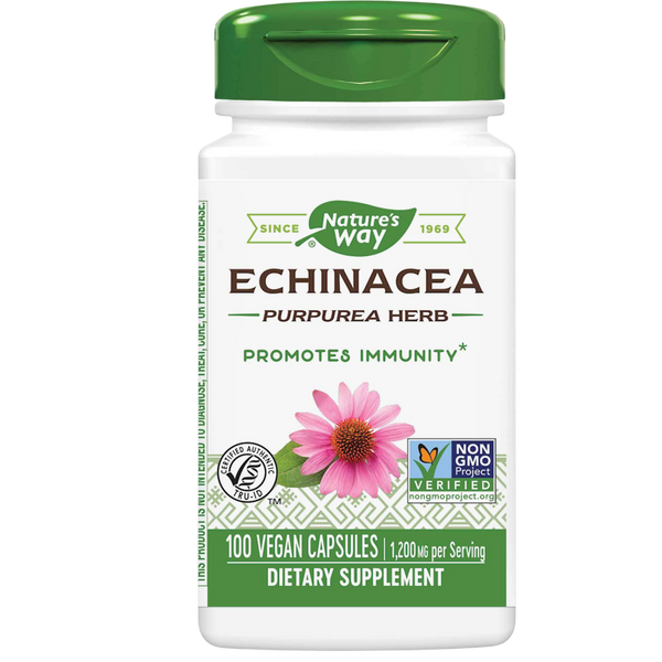 Nature's Way - Echinacea Purpurea Herb 100 capsules
