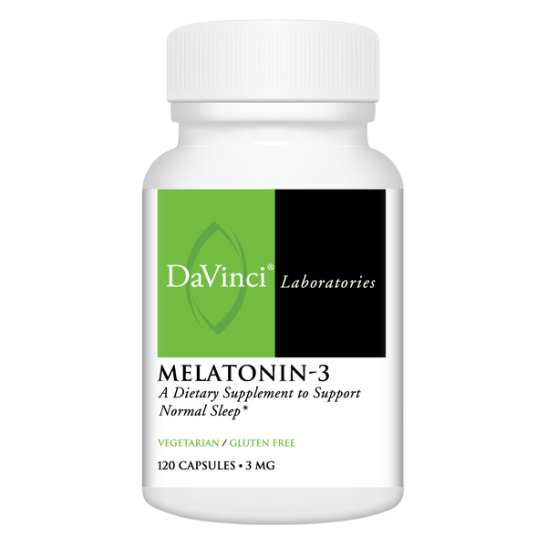 DaVinci Labs - Melatonin 3mg 120 capsules
