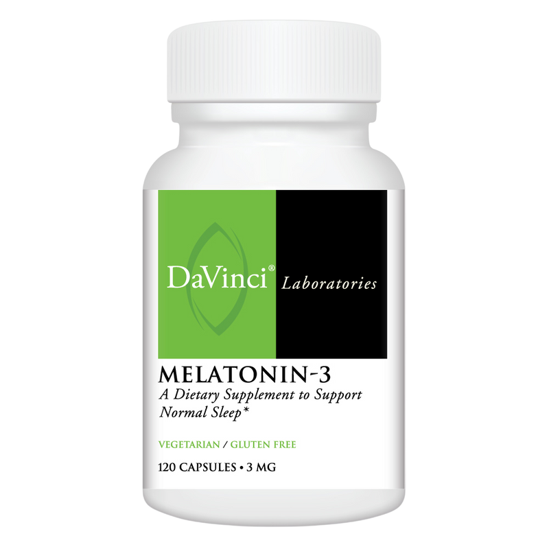 DaVinci Labs - Melatonin 3mg 120 capsules