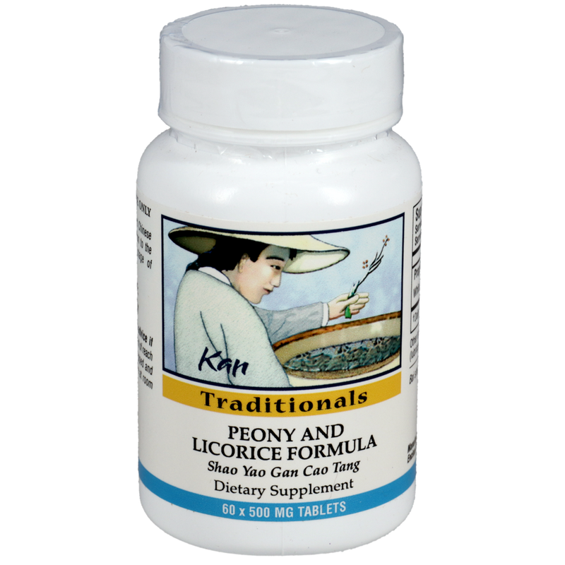 Kan Herbs - Traditionals - Peony and Licorice Formula 60 tablets