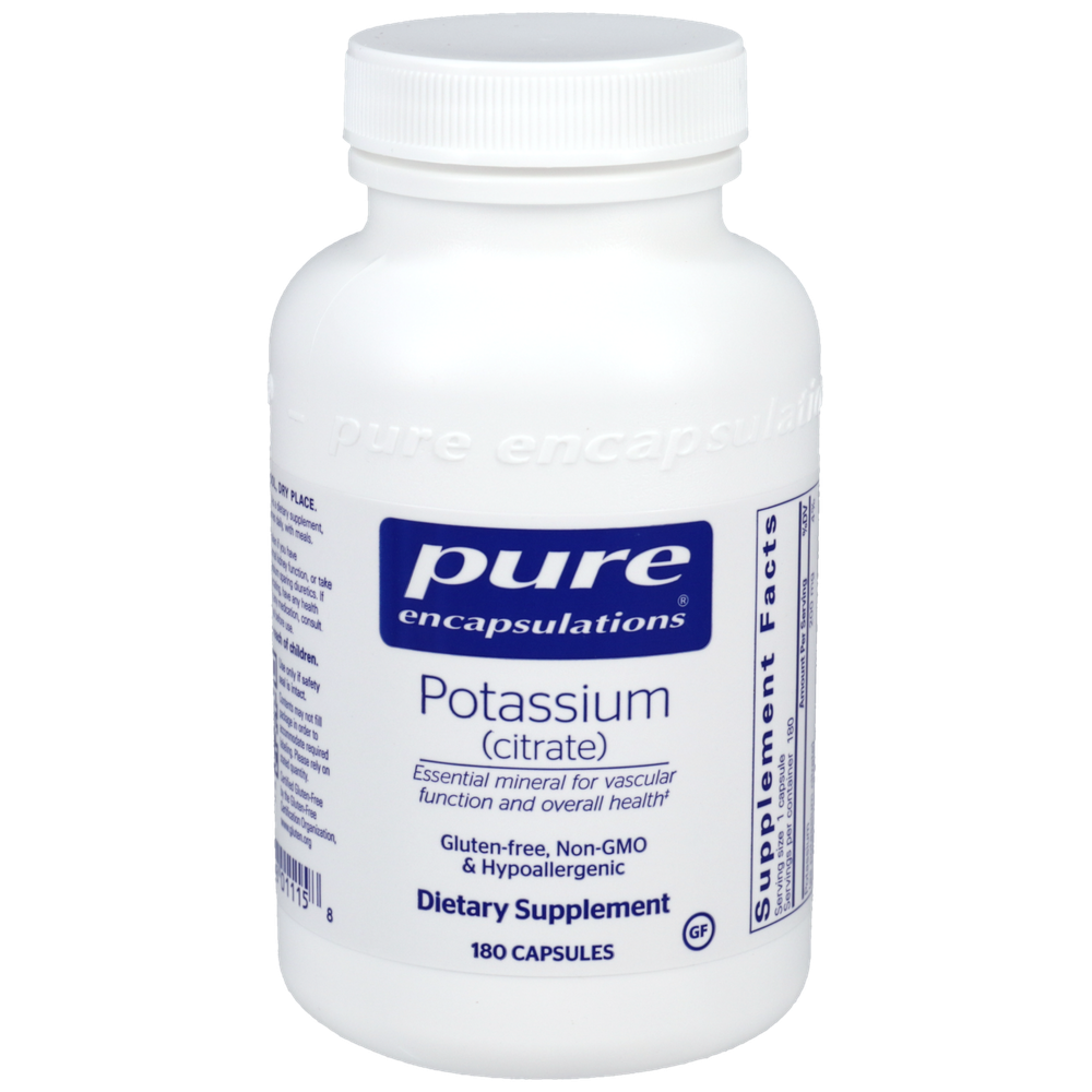 Pure Encapsulations - Potassium (Citrate) 180 capsules