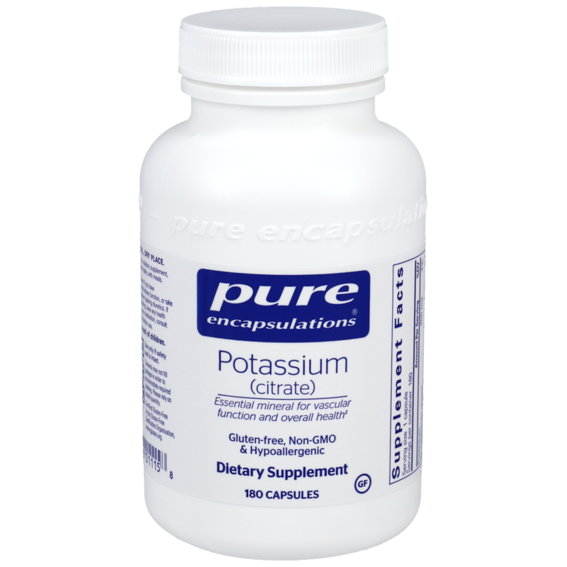 Pure Encapsulations - Potassium (Citrate) 180 capsules