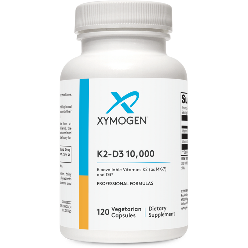 Xymogen - K2-D3 10,000 (Vitamin D3) 120 capsules