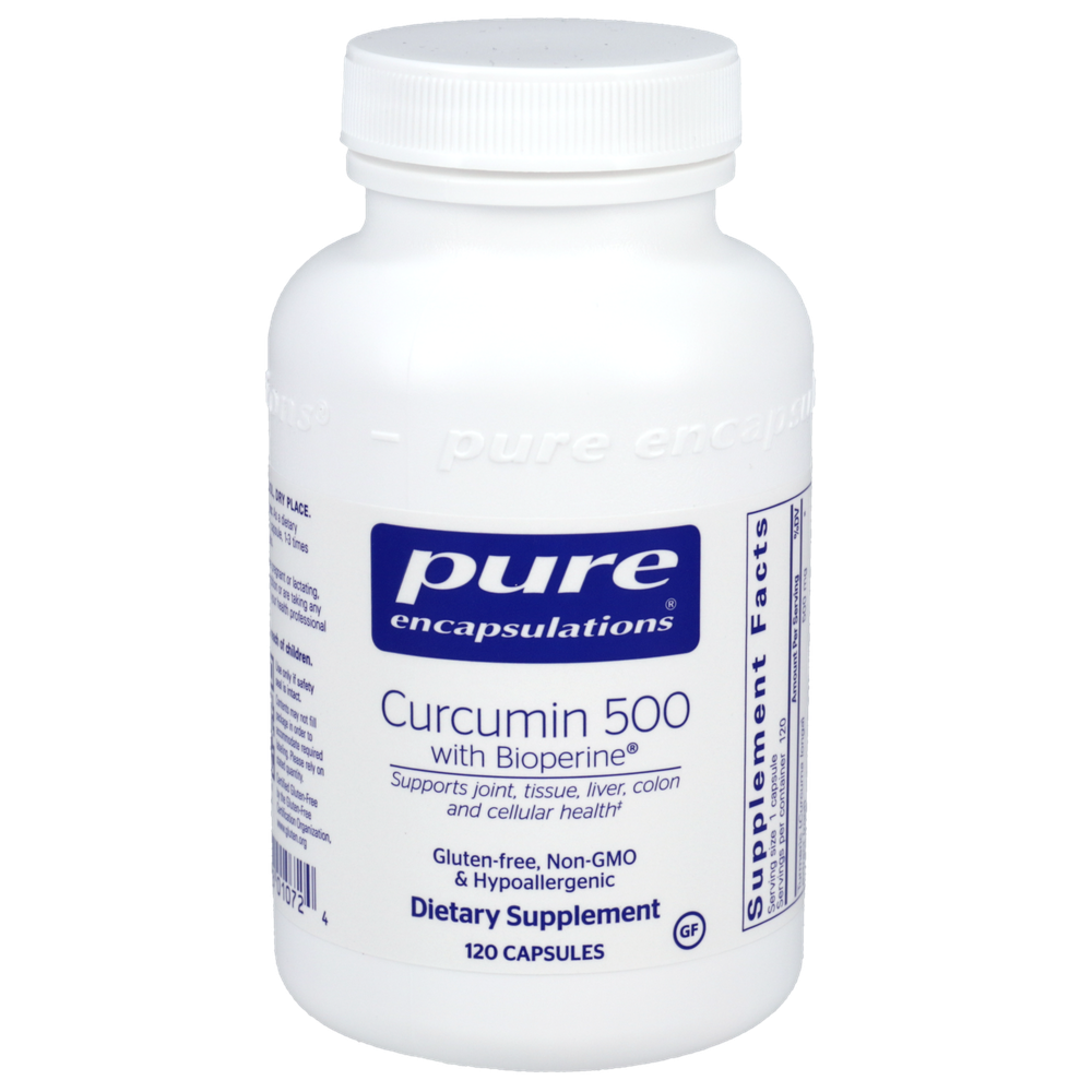 Pure Encapsulations - Curcumin 500 w/Bioperine 120 capsules