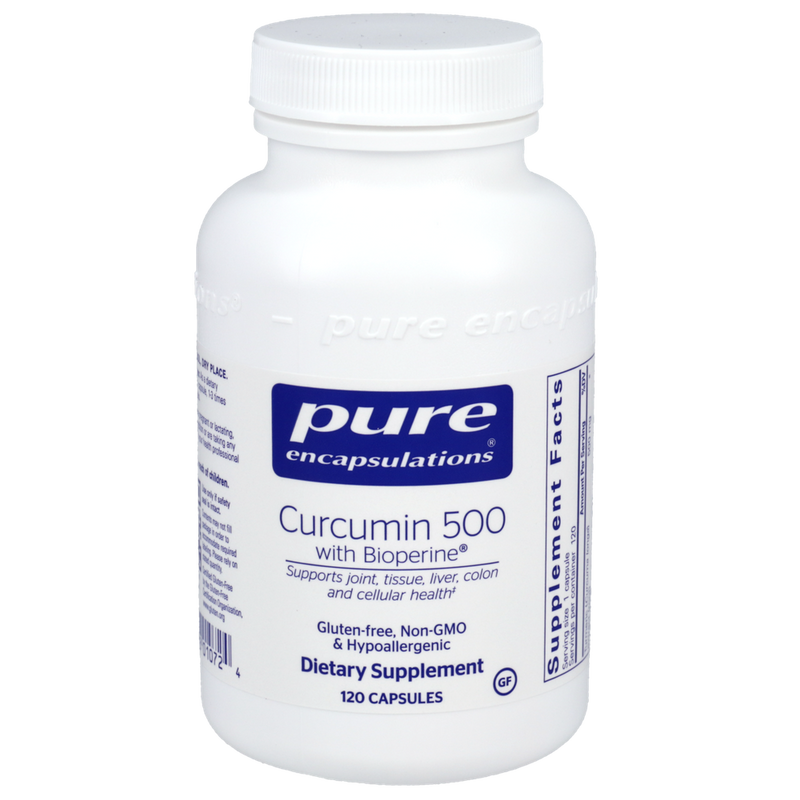 Pure Encapsulations - Curcumin 500 w/Bioperine 120 capsules