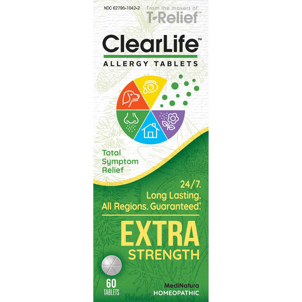 MediNatura - ClearLife Allergy Tablets Extra Strength