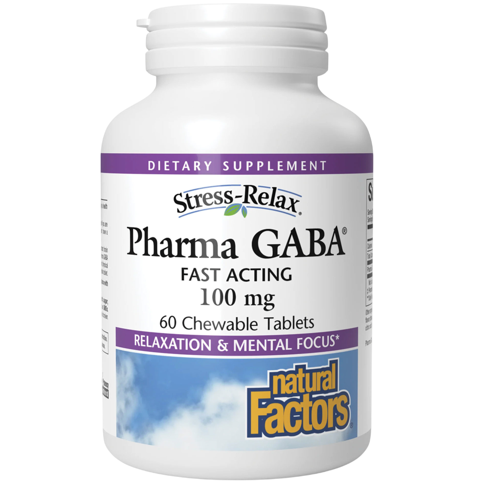 Natural Factors - PharmaGABA Tablets