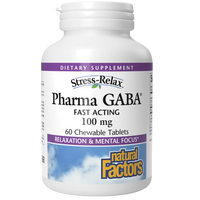 Natural Factors - PharmaGABA Tablets