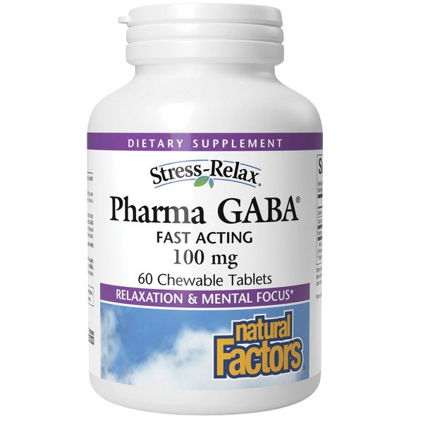Natural Factors - PharmaGABA Tablets