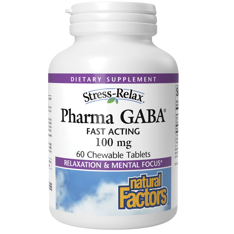Natural Factors - PharmaGABA Tablets