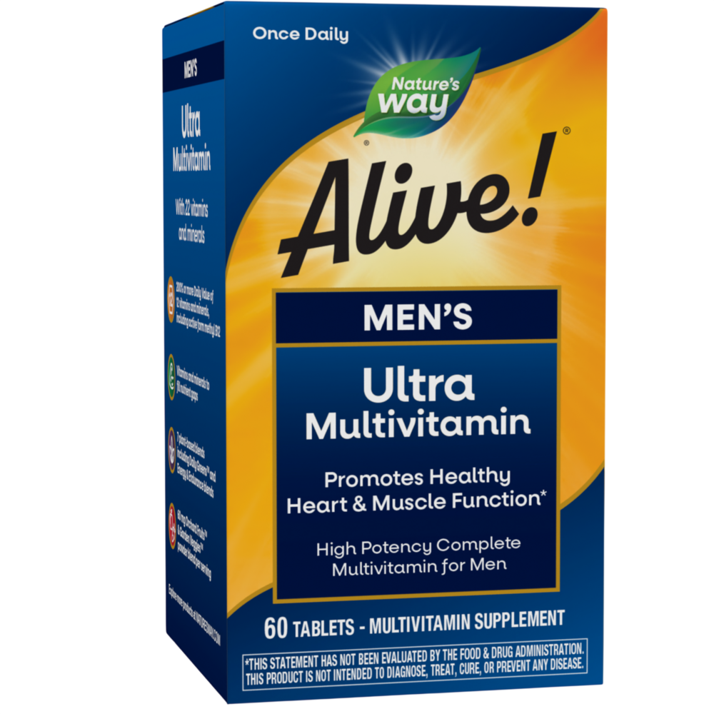Nature's Way - Alive! Once Daily Mens Multi (Ultra Potency)